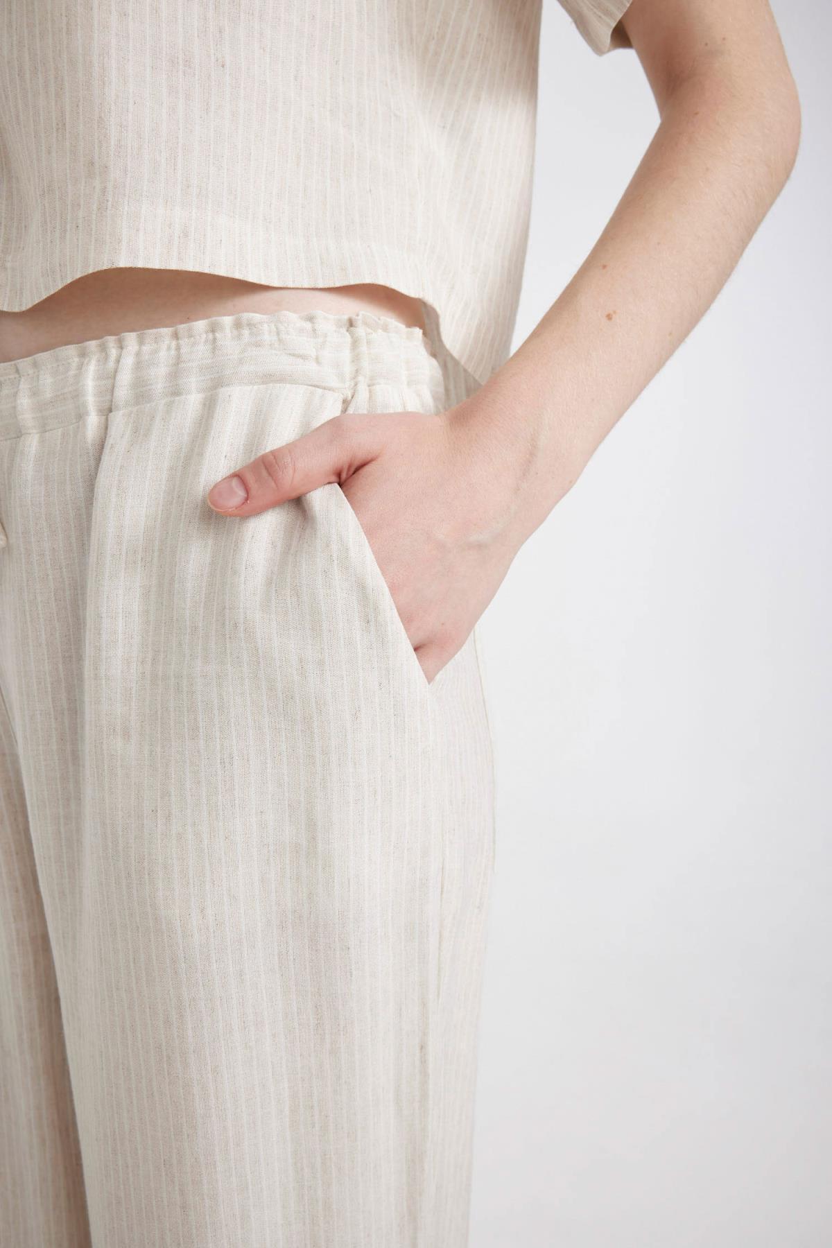 شلوار زنانه دفاکتو | C6021AX24SM Defacto - Image 4