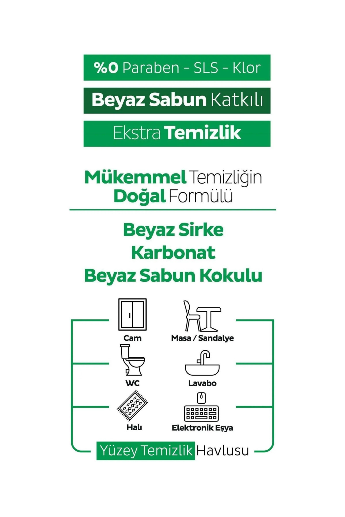 Sleepy Easy Clean Beyaz Sabun Çamaşır Suyu Arap Sabunu (300 YAPRAK) Intermop Slim Cam Bezi fotoğrafı 6 (önizleme)