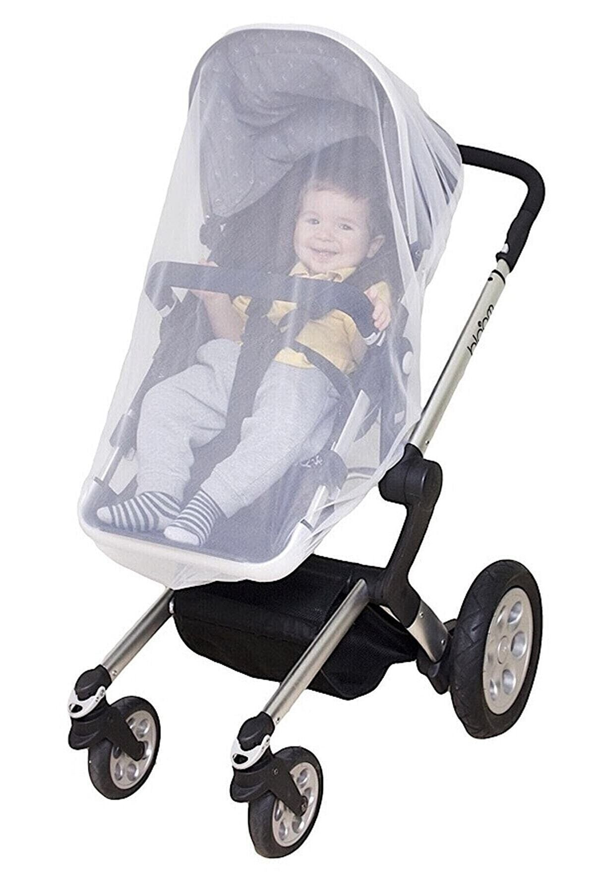 Genel Markalar Bebek Arabası Sinekliği Puset Cibinlik Sineklik Siyah Renk(BÜTÜN BEBEK ARABALARINA UYUMLUDUR.) fotoğrafı 4 (önizleme)