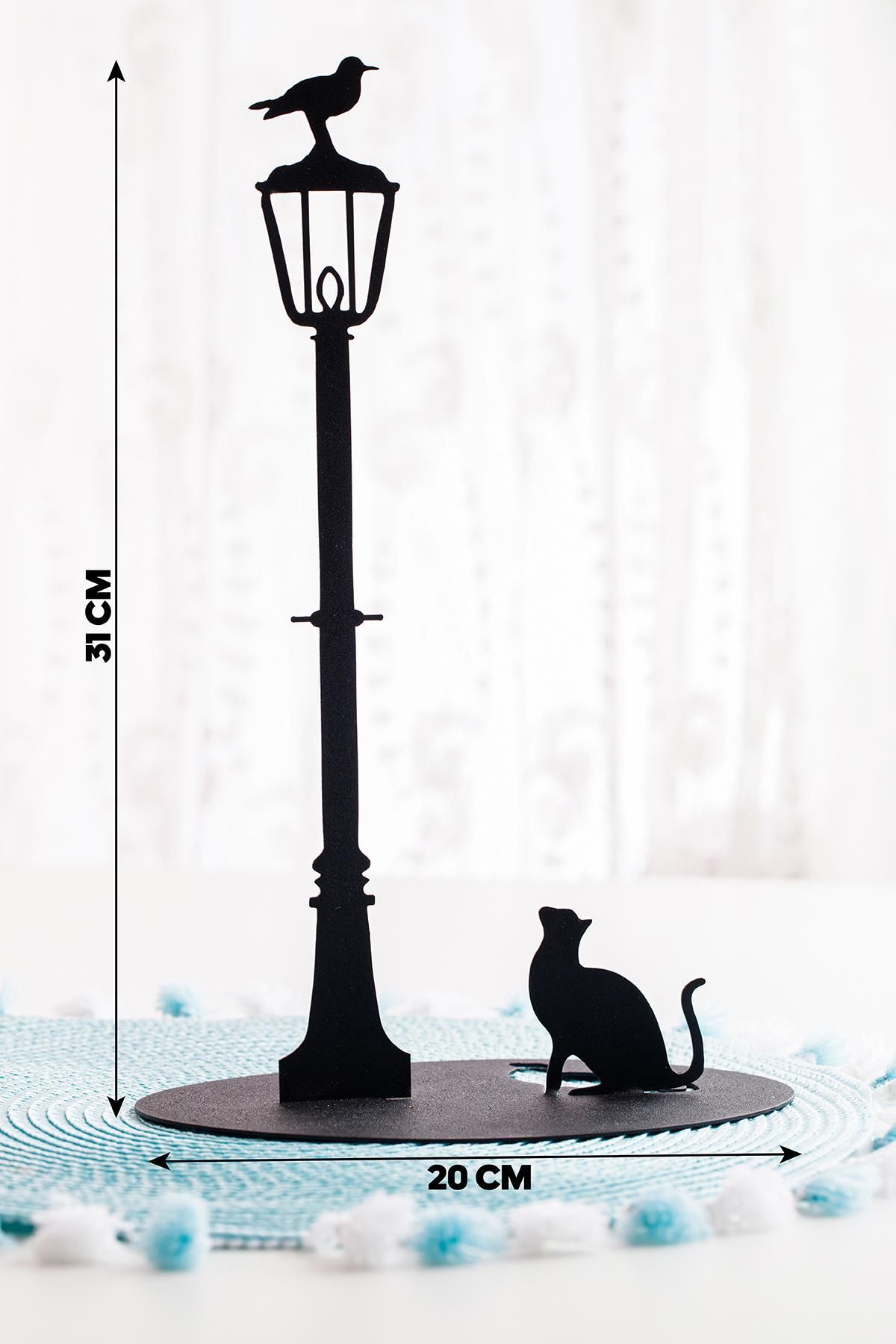 Doreline-Cat Motif Desktop Decorative Napkin Holder Towel Holder Black (dimension 20 X 31) 3