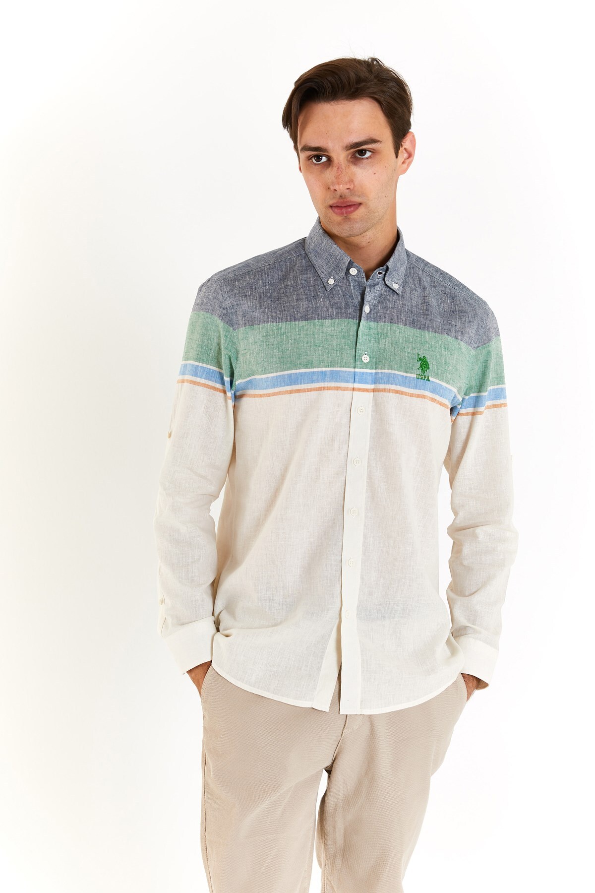 پیراهن یو اس پولو 50283691-VR054 پیراهن یو اس پولو 50283691-VR054