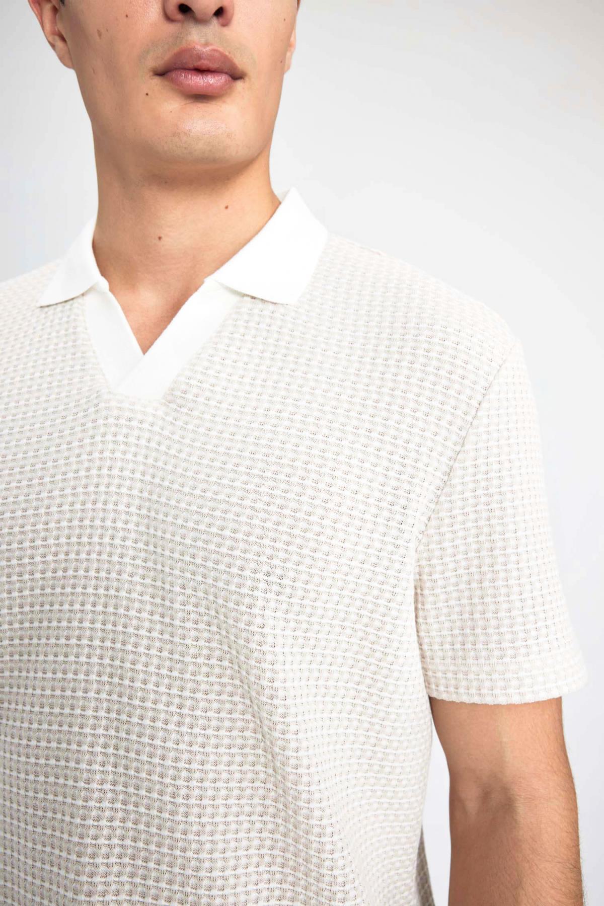 پولوشرت مردانه دفاکتو | B6548AX24SP Defacto - Image 5