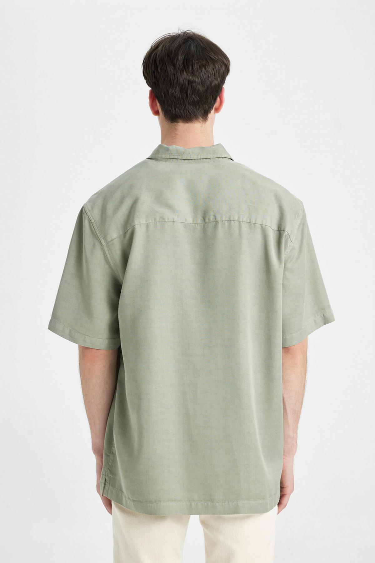 پیراهن مردانه دفاکتو | C7394AX24SM Defacto - Image 7