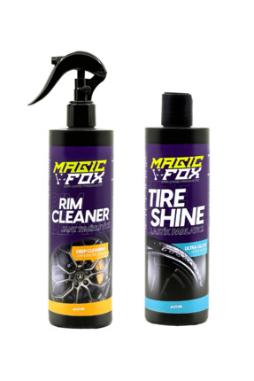 Magicfox Jant Temizleyici ve Lastik Parlatıcı set