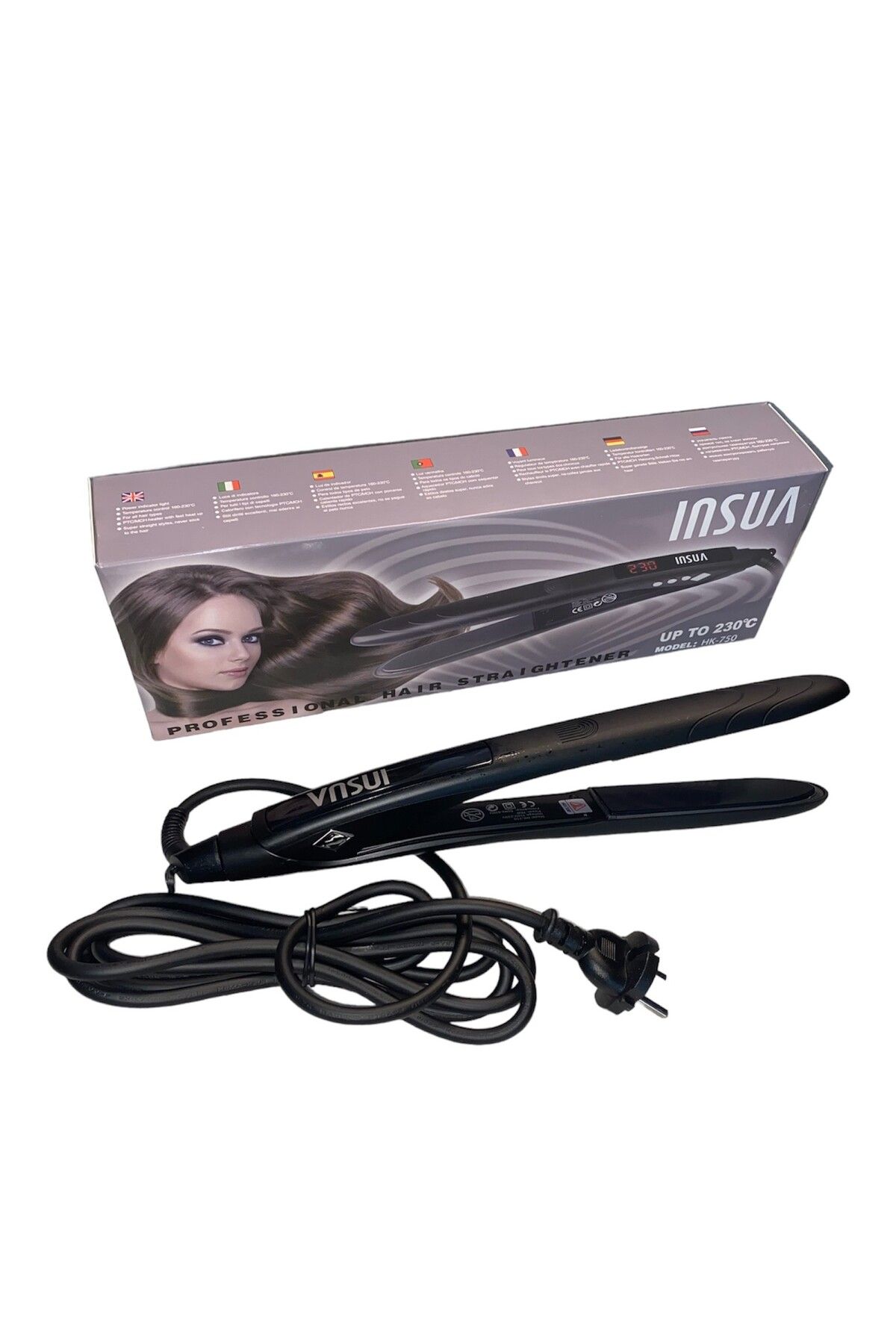 Insua-Insua Professional Hair Straightener - Hair Straightener 1