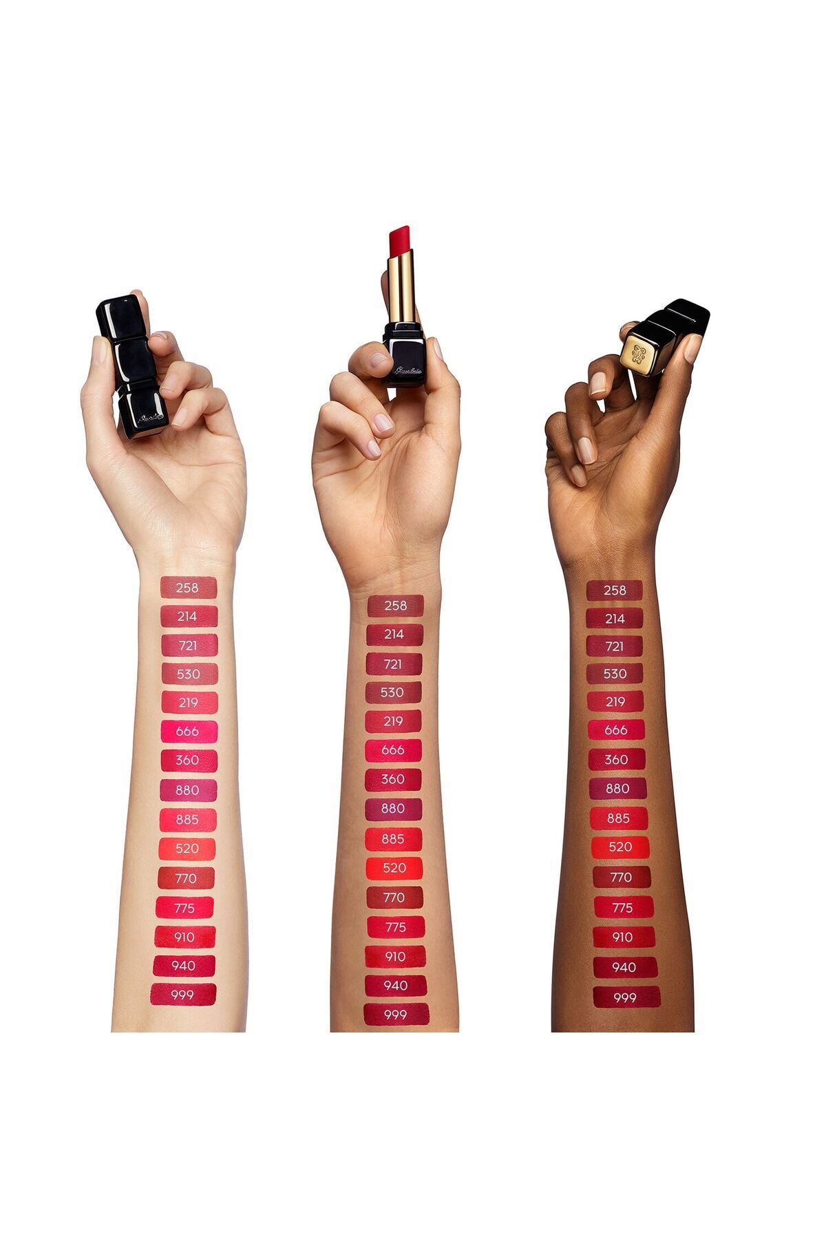 KissKiss Tender Matte - رژ لب مات درخشان Guerlain