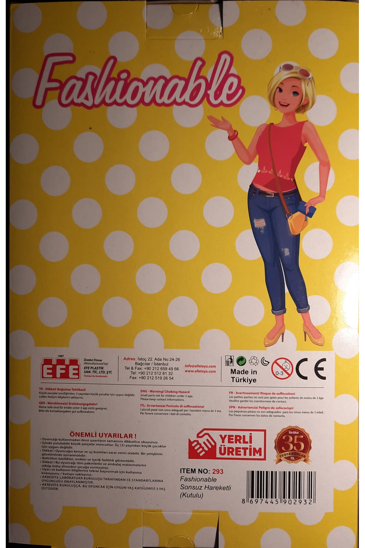 SONSUZ HAREKETLER BEBEK (88) - EFE293 5