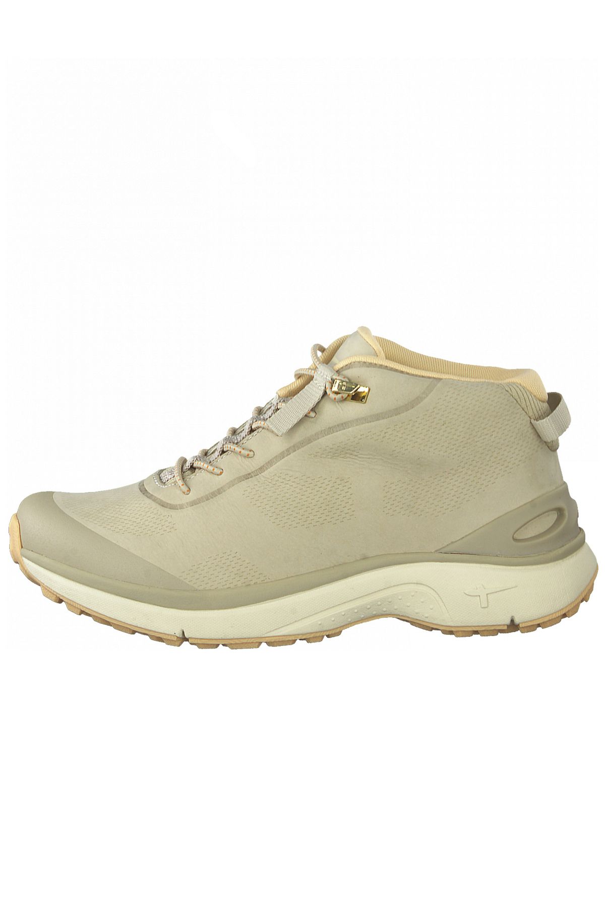 Tamaris-Damen Trekkingschuhe Halbschuhe Wanderschuhe Trekking Gore-Tex 1-25206-28 Weiß 458 Ivory Uni Leder u 3