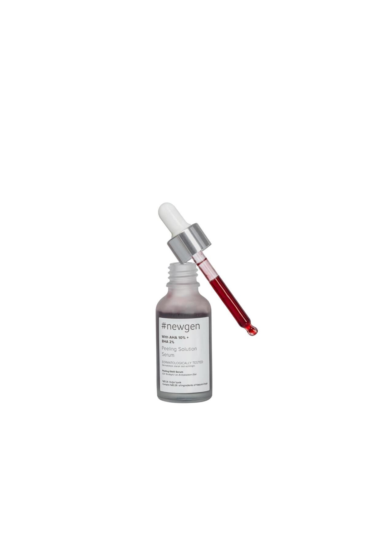 NewGen-With Aha 10% + Bha 2% Peeling Effect Serum 30ml 4