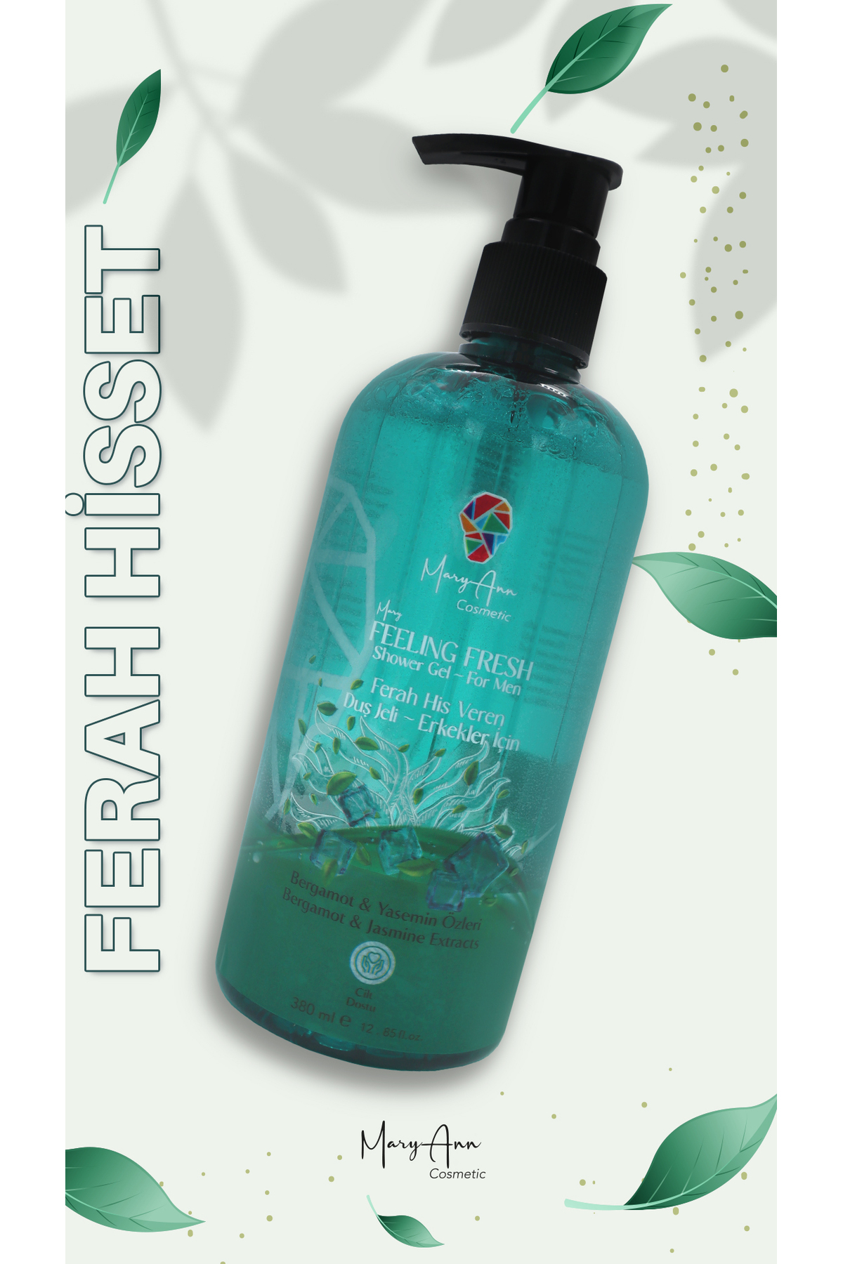 ژل و کرم دوش مردانه  MaryAnn Cosmetic | 2402MFSG001 اورجینال - تصویر 3