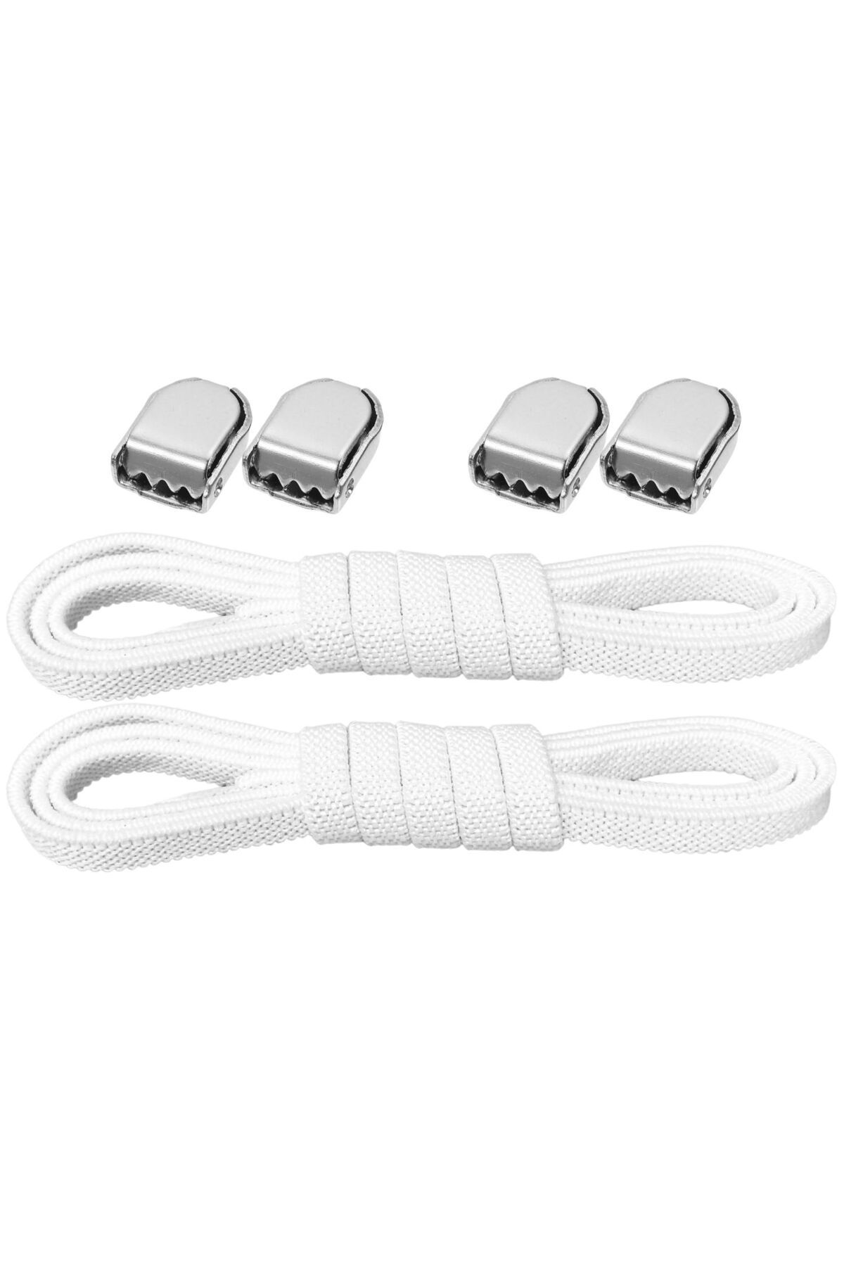 Palwin-Super Practical Elastic Laces with Metal Buckle - Smart Shoelaces, 1 Pair 7