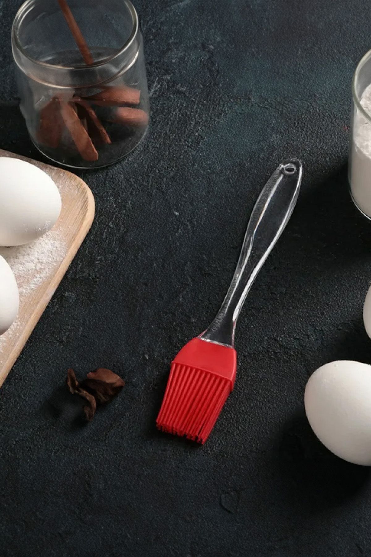 AfterTimes Yağ Fırçası Fırına Vermeden Önce Plastik Yağ Fırçası