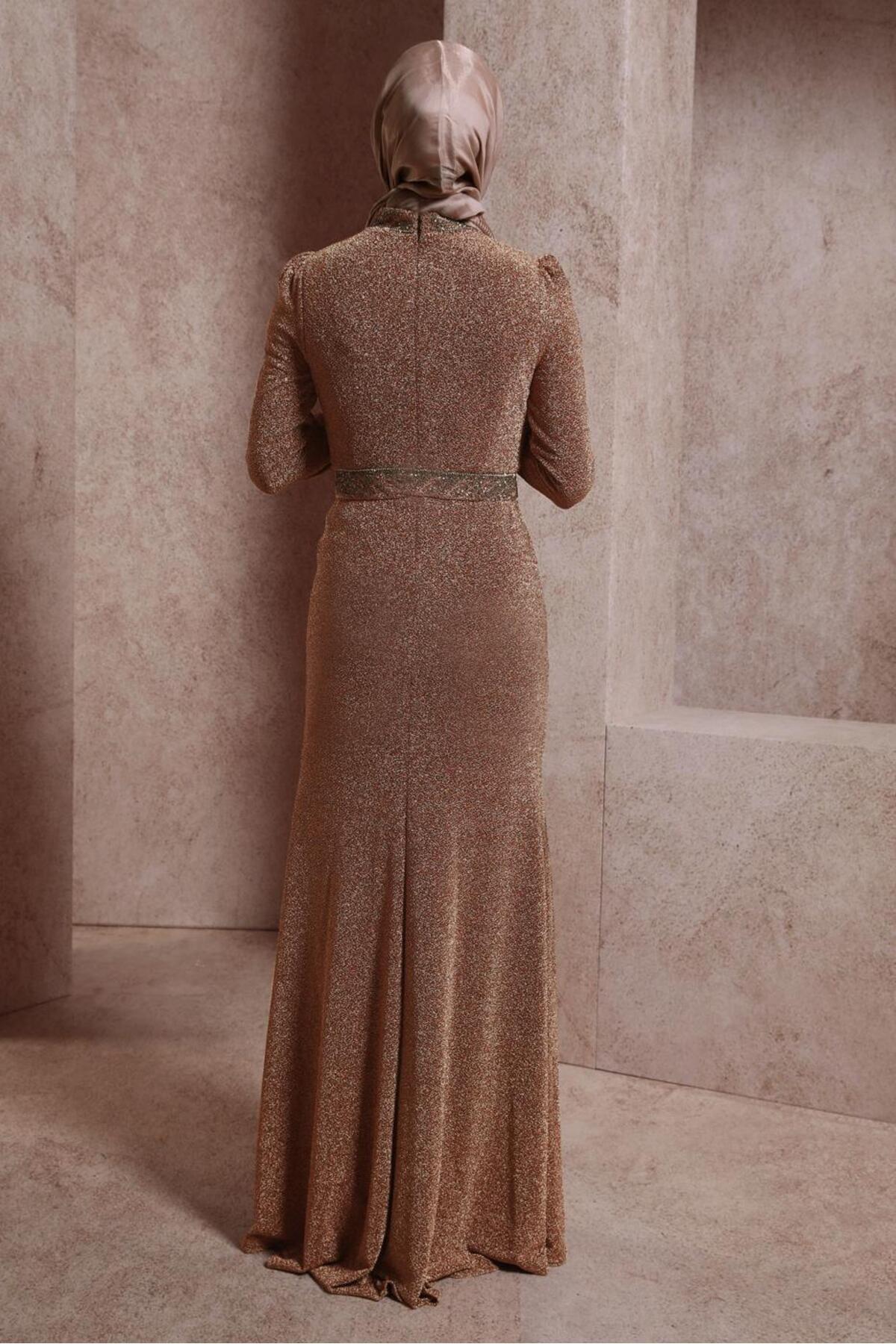 مانتو ابایا زنانه آلوینا | 24YABL0050412 Alvina - Image 3