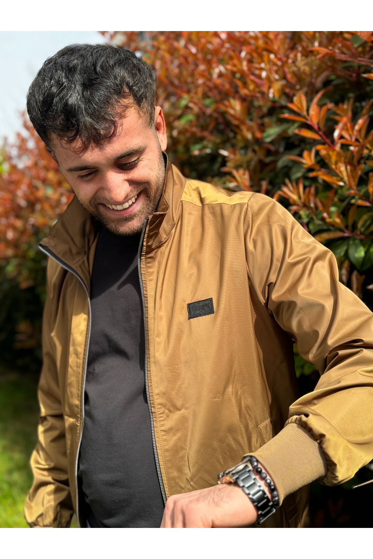 کاپشن مردانه قهوه ای deeps | drnhkm09 اورجینال - تصویر 5