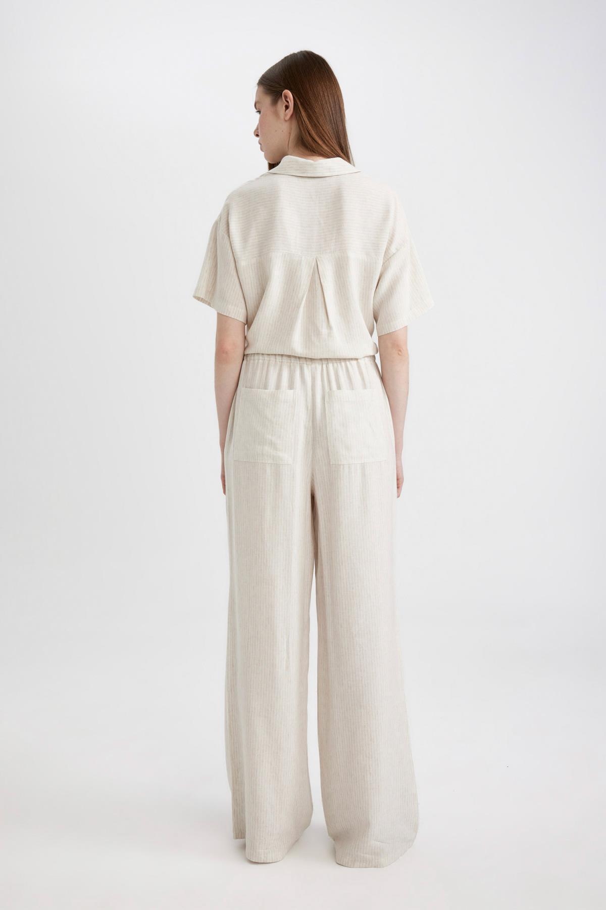 شلوار زنانه دفاکتو | C6021AX24SM Defacto - Image 5