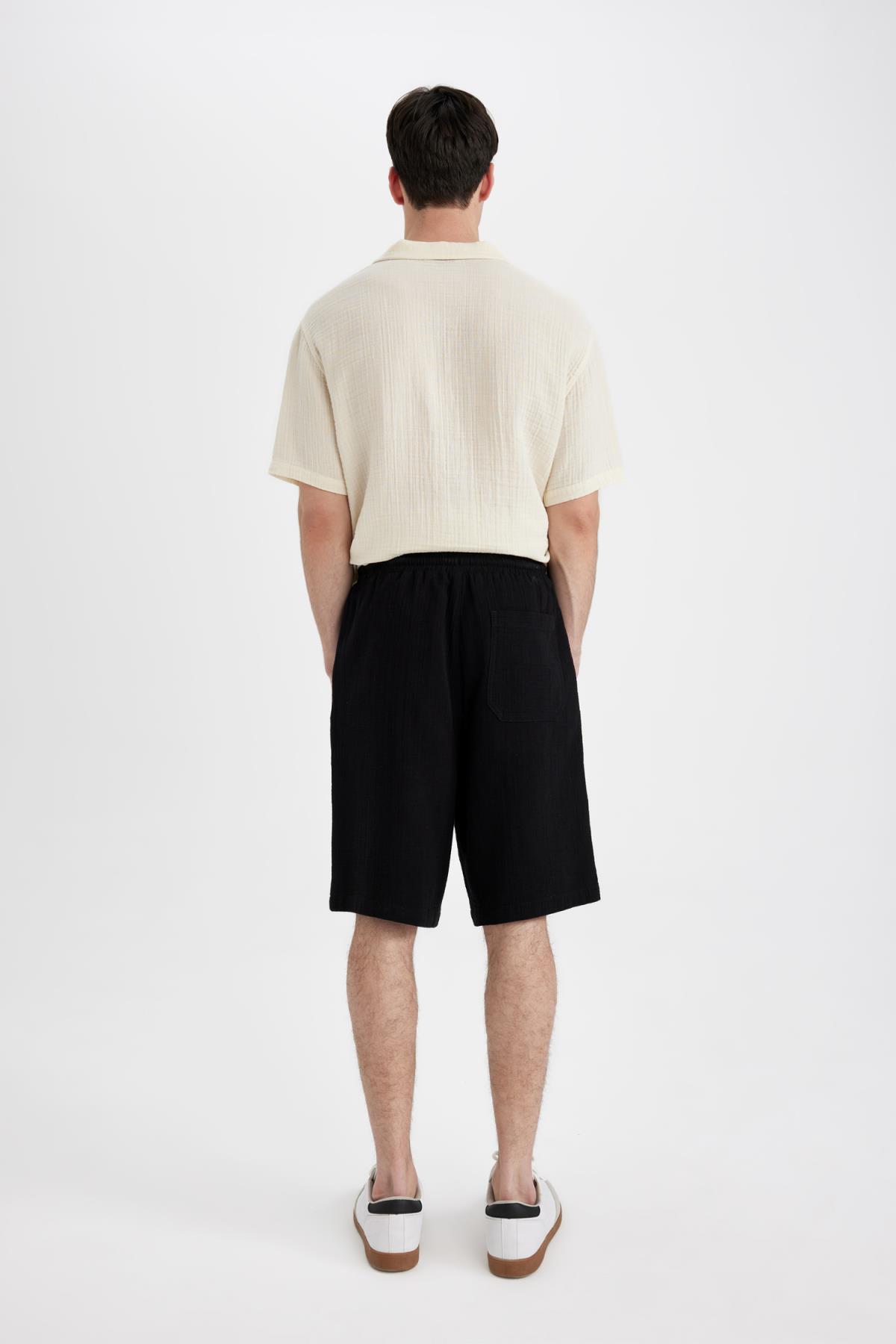 شلوارک مردانه دفاکتو | C7589AX24SM Defacto - Image 4