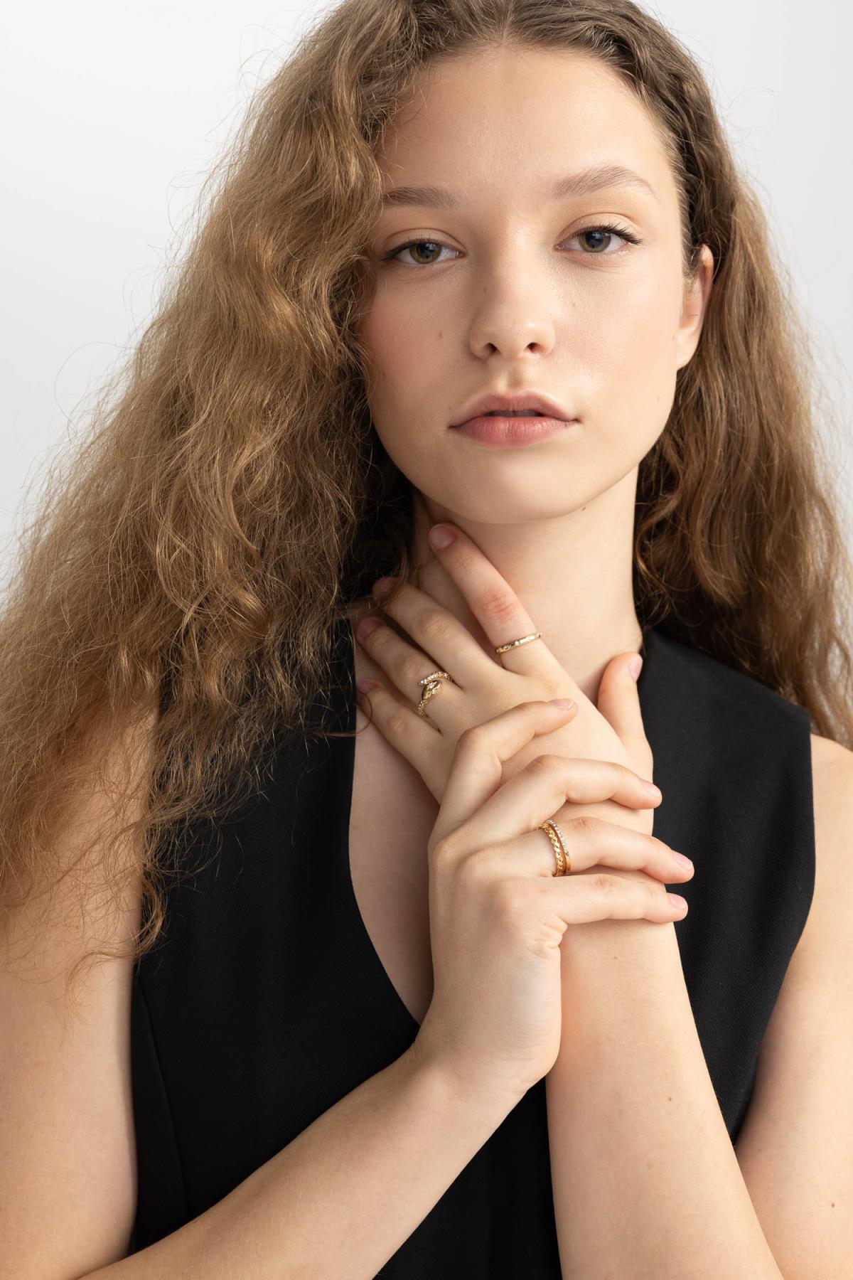 انگشتر زنانه دفاکتو | C7978AXNS Defacto - Image 5