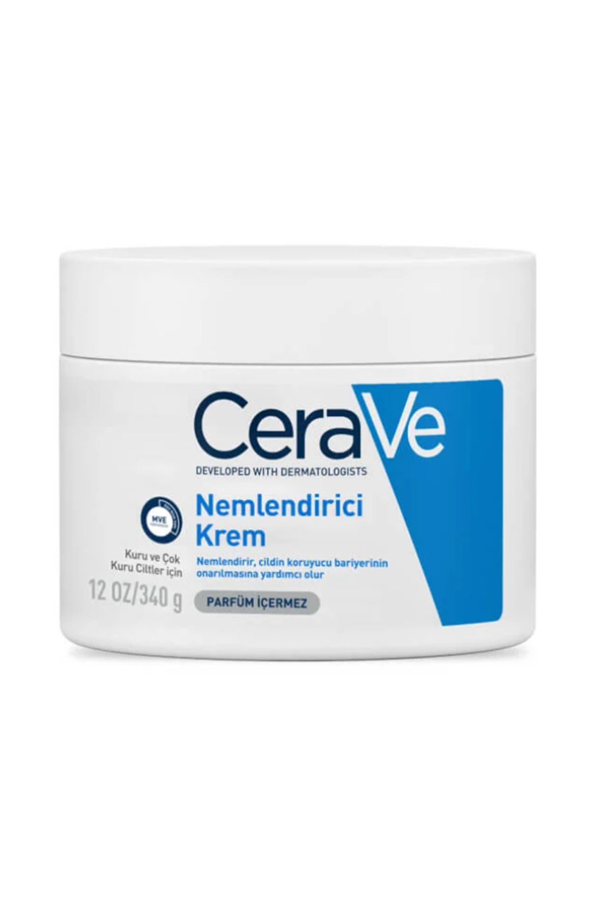 CeraVe کرم مرطوب کننده با حجم ۳۴۰ گرم