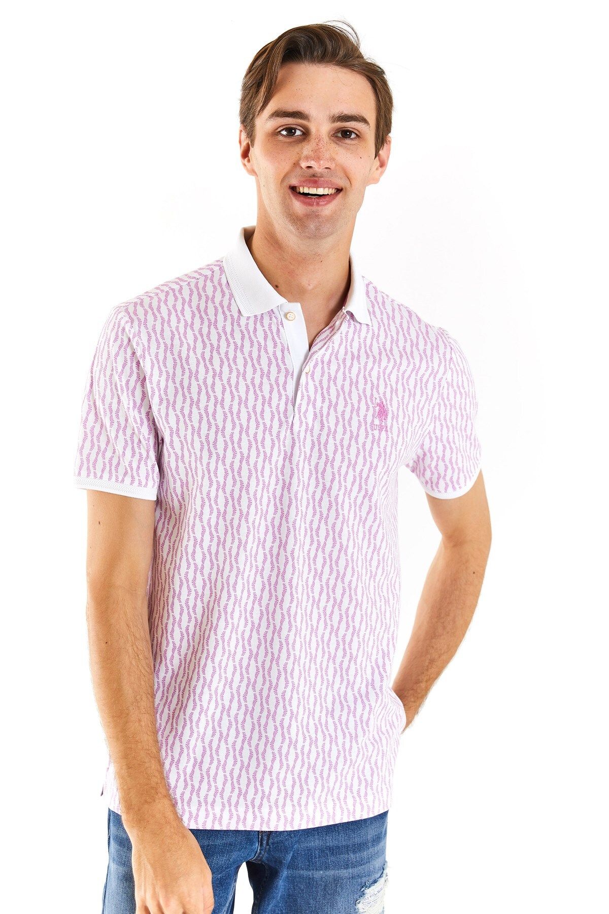 BASE. پولو اسن. تی شرت مردانه 50281520-VR037 U.S. Polo Assn.