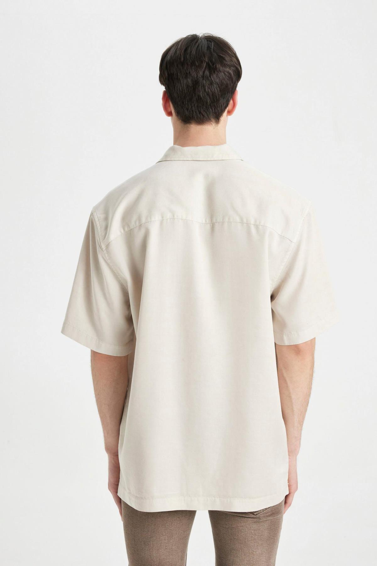 پیراهن مردانه دفاکتو | C7394AX24SM Defacto - Image 7