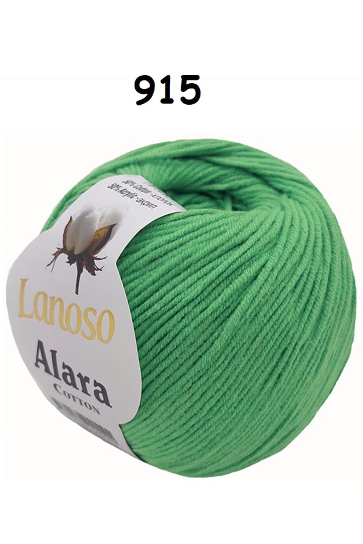 Lanoso Alara Punch & Amigurami Rope (50GR) - Color: 915