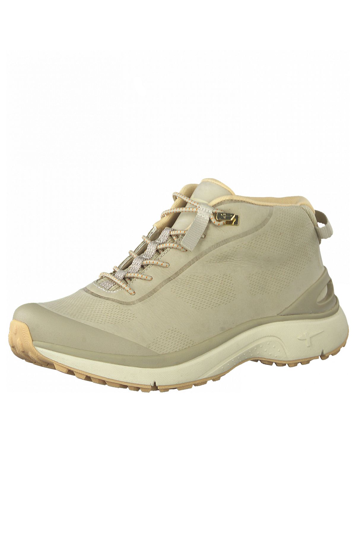 Tamaris-Damen Trekkingschuhe Halbschuhe Wanderschuhe Trekking Gore-Tex 1-25206-28 Weiß 458 Ivory Uni Leder u 2