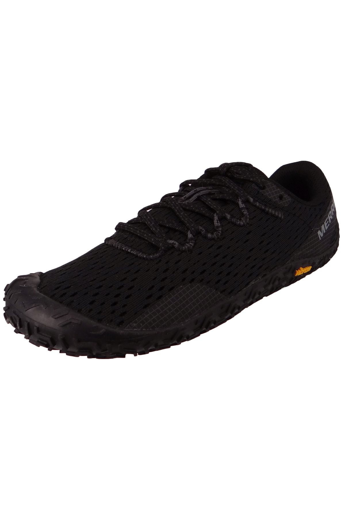 Merrell-Damen Sportliche Halbschuhe Wanderschuhe Vapor Glove 6 Barefoot J067718 Schwarz Black Textil/Synthe 1