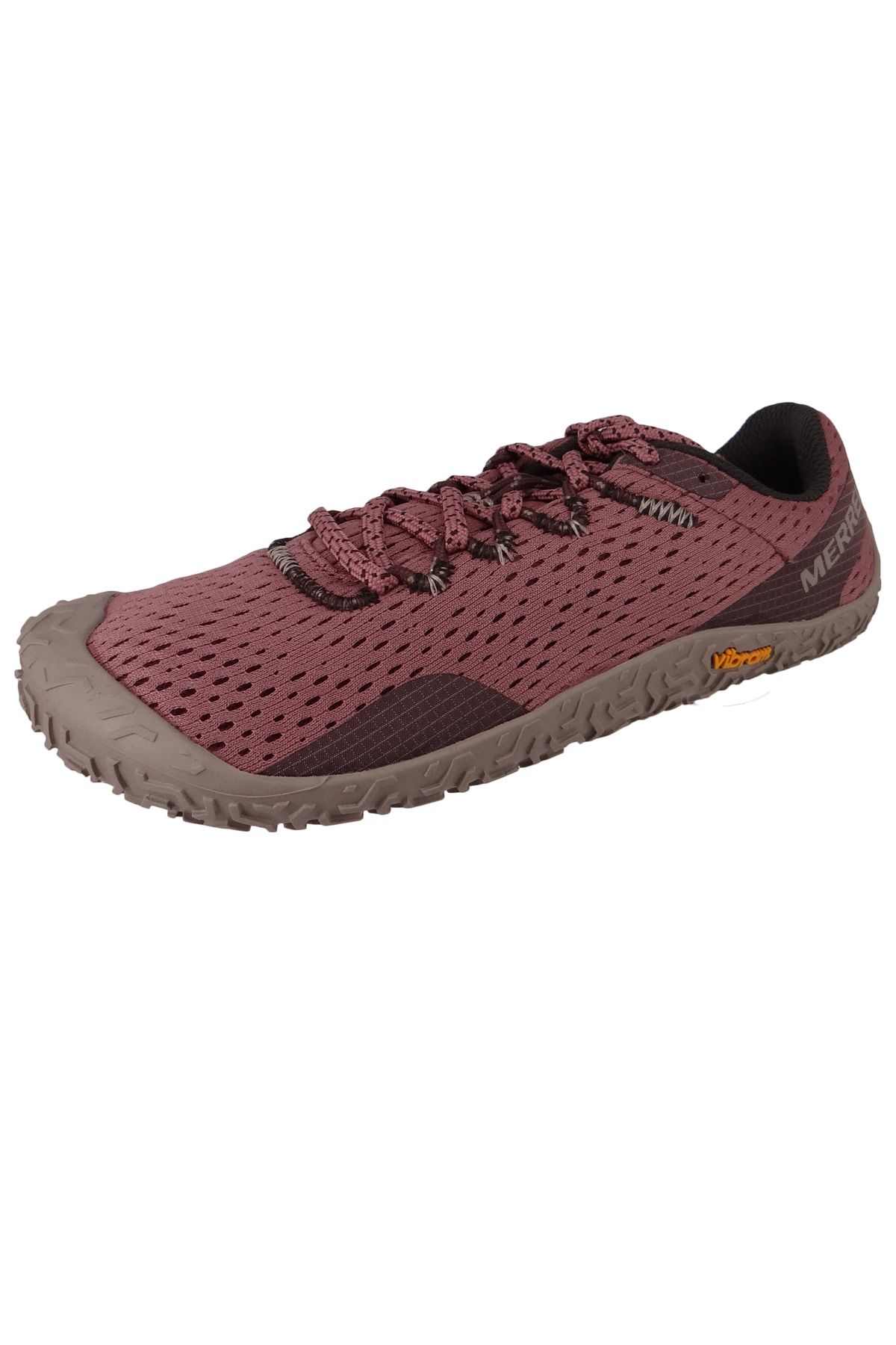 Merrell-Damen Sportliche Halbschuhe Wanderschuhe Vapor Glove 6 Barefoot J067720 Rosa Burlwood Textil/Synthe 2