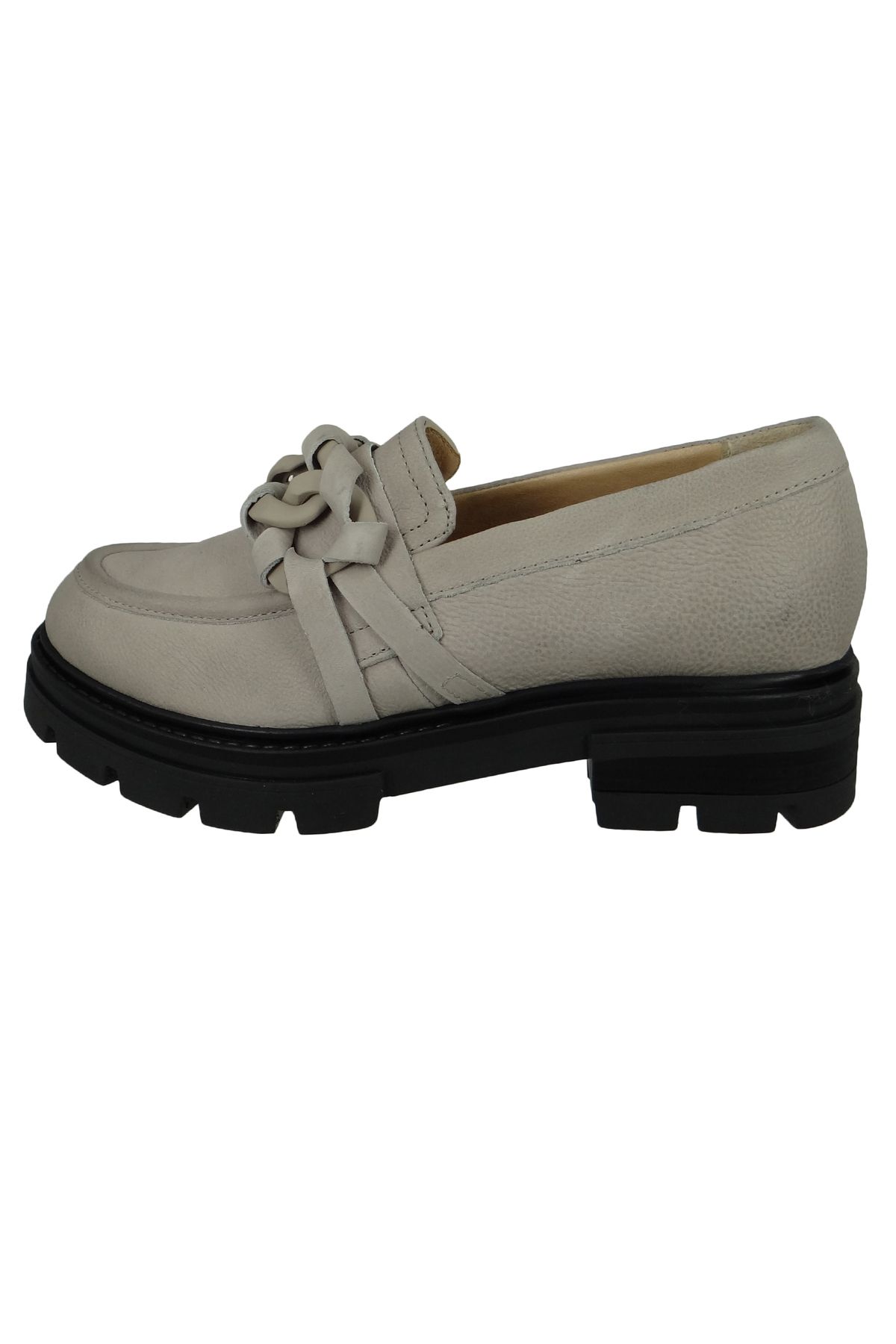 Mjus-Damen Klassische Halbschuhe Beatrix M79136-0301 Grau 6873 Seta Leder 3