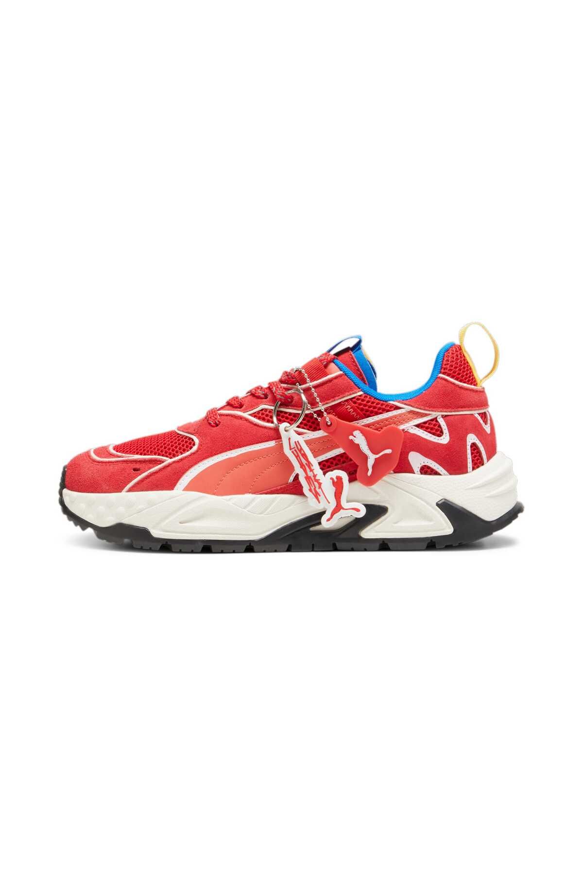 اسنیکر سفید مردانه و زنانه Scuderia ferrarari x Joshua کفش RS TRCK Puma