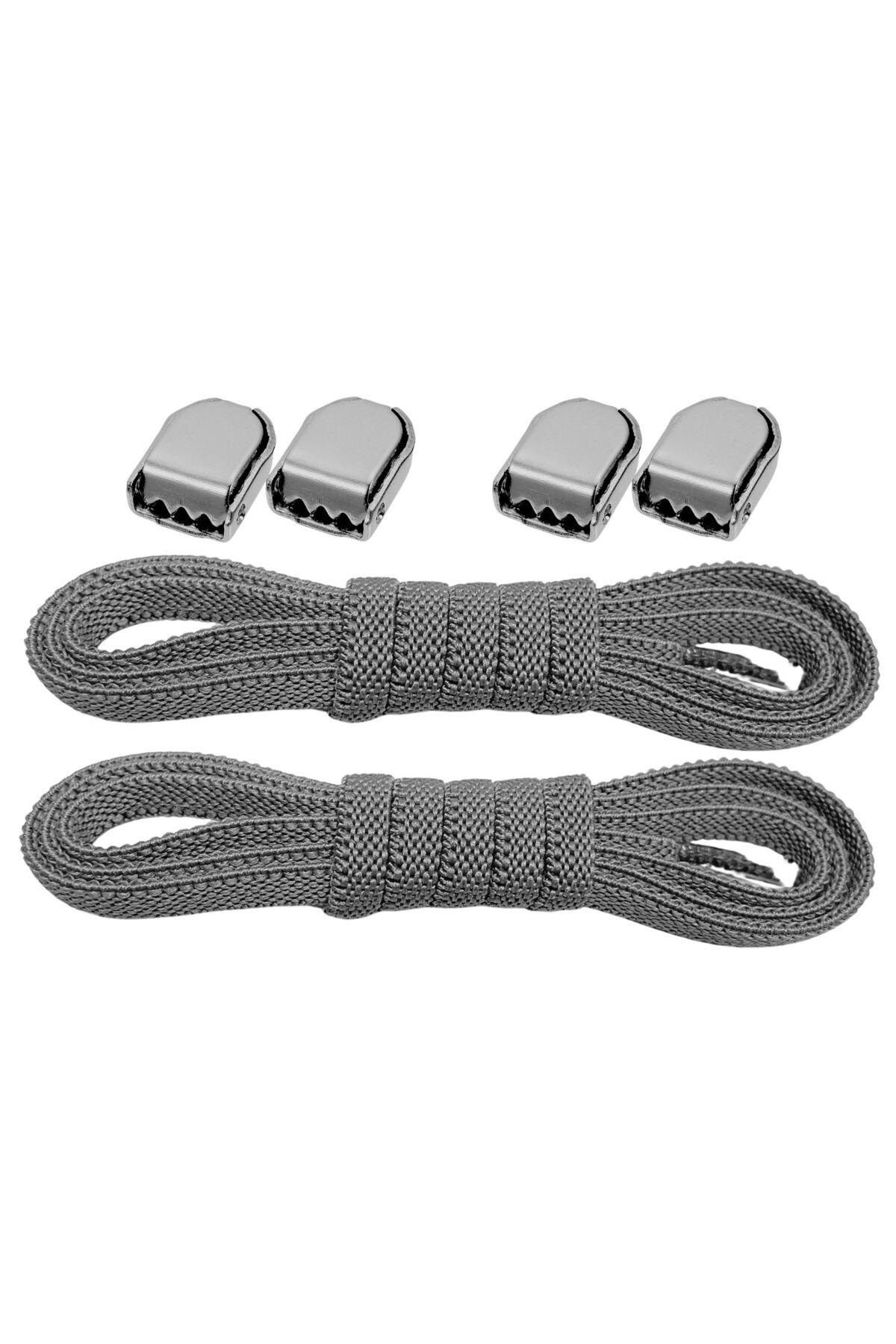 Palwin-Super Practical Elastic Laces with Metal Buckle - Smart Shoelaces, 1 Pair 6