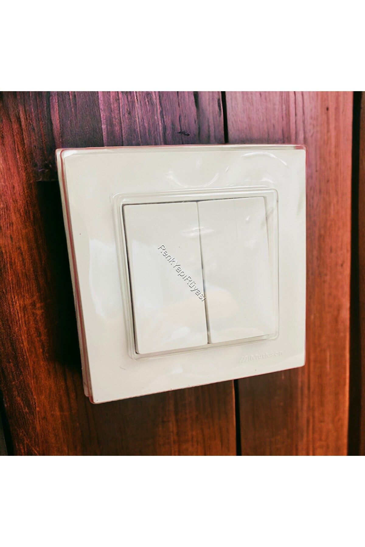RENK YAPI RÜYASI-SWITCH SOCKET, ELECTRIC SWITCH SOCKET, DOUBLE SWITCH 3