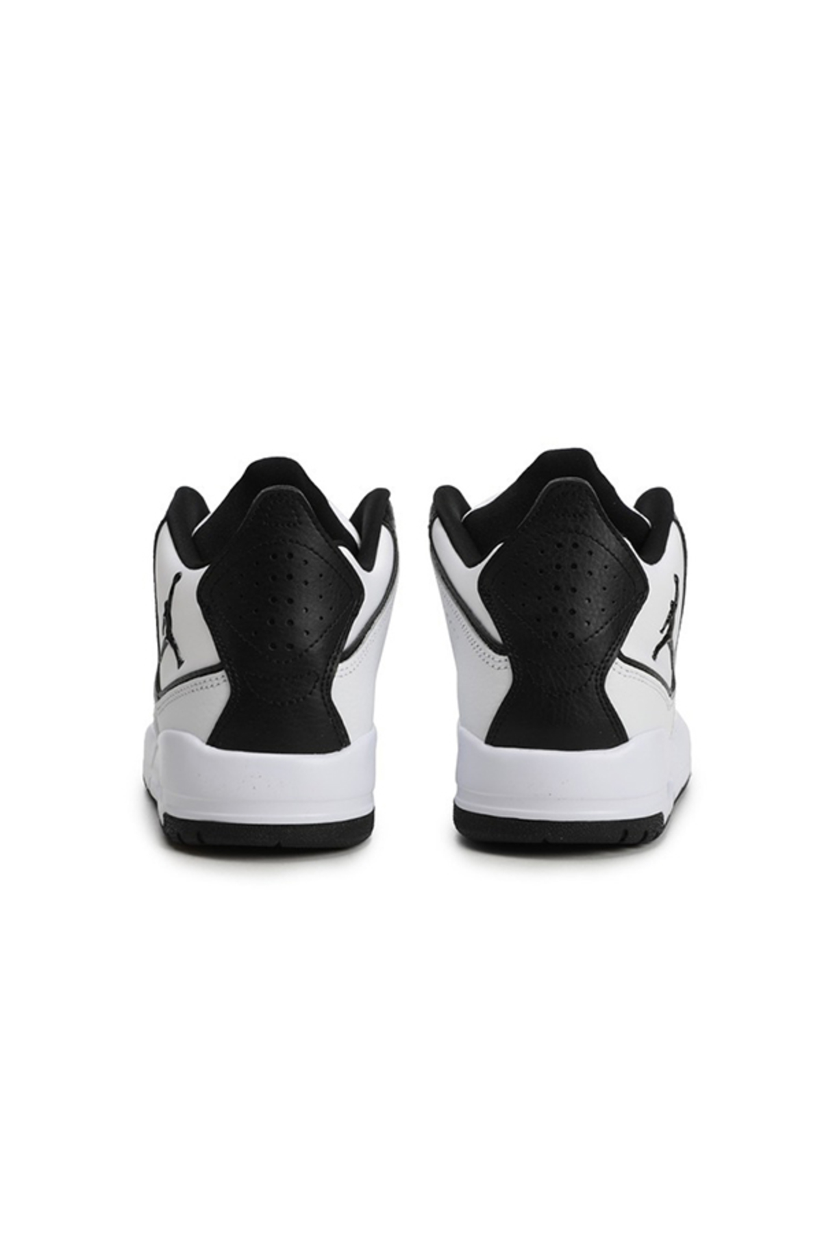 Nike Air Jordan Courtside 23 'White Black' Leather Sneaker Erkek