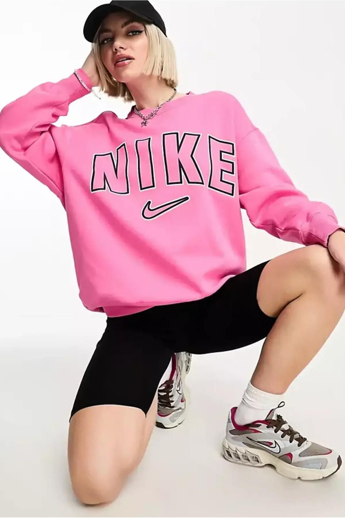 Pink nike sweatsuit hotsell