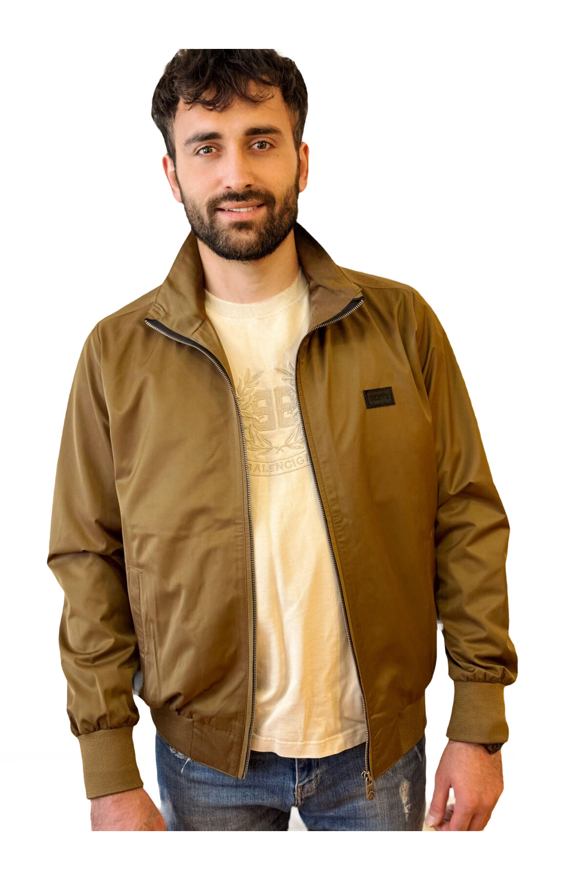 کاپشن مردانه قهوه ای deeps | drnhkm09 اورجینال - تصویر 2