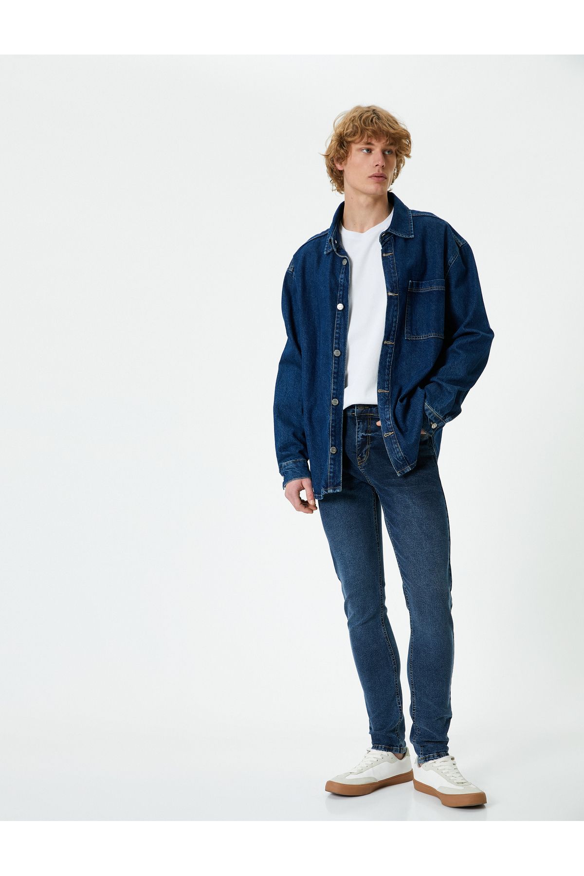 شلوار جین Skinny Fit - Michael Jean