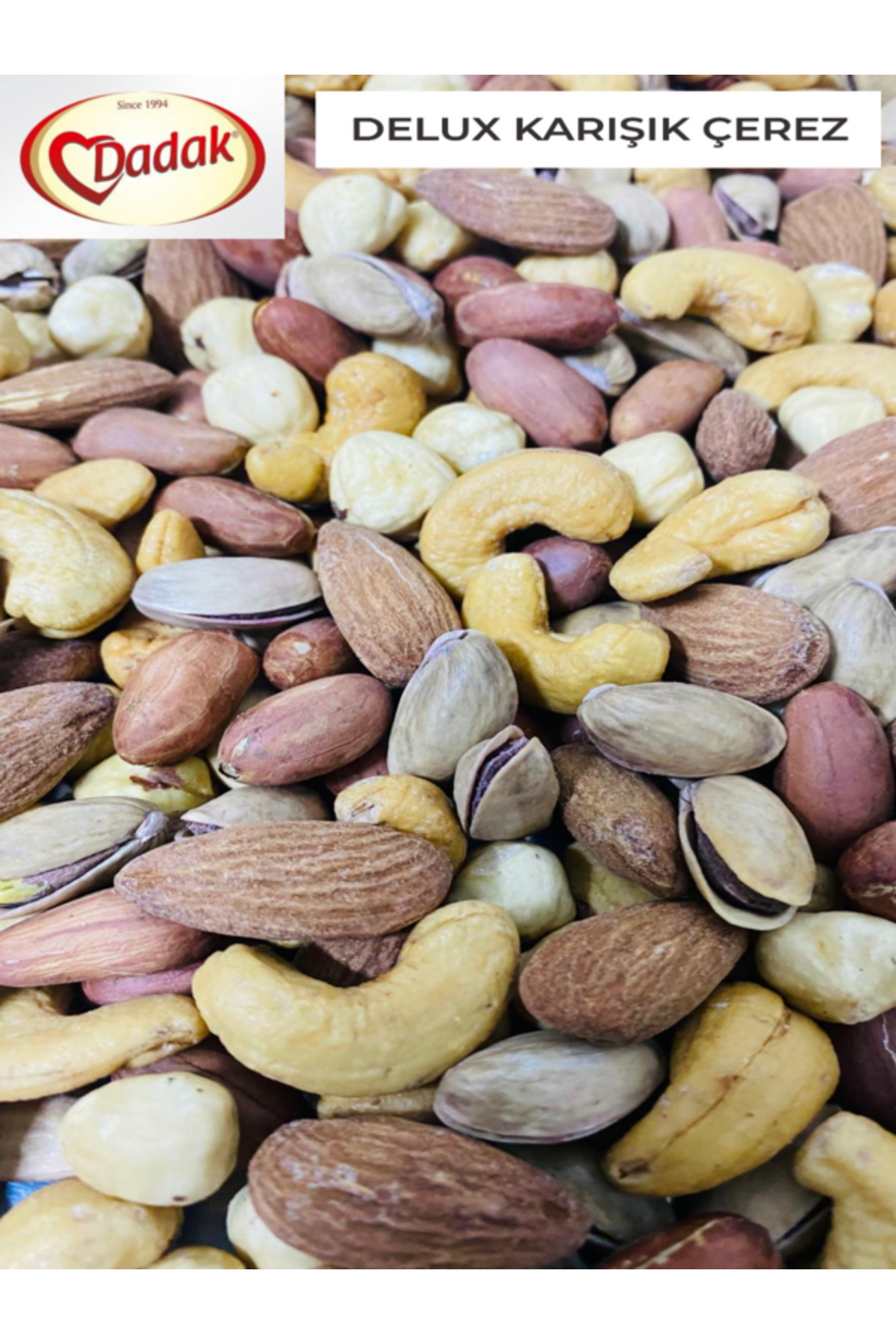 Dadak Lokum ve Kuruyemiş DADAK KURUYEMİŞ Delux Karışık Çerez 500g
