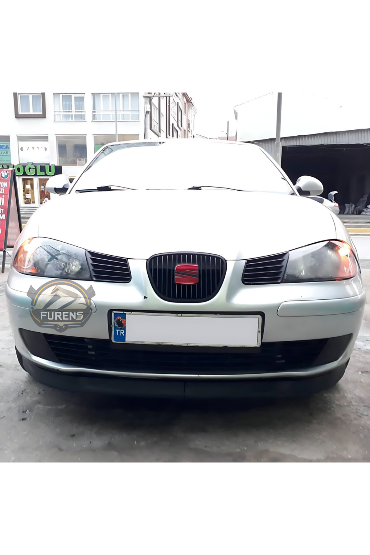 SHOOPLAA Seat Cordoba 2000-2009 Uyumlu H lip Esnek Ön Lip 2 Parça Karlık Ön Ek Tampon Altı Dil