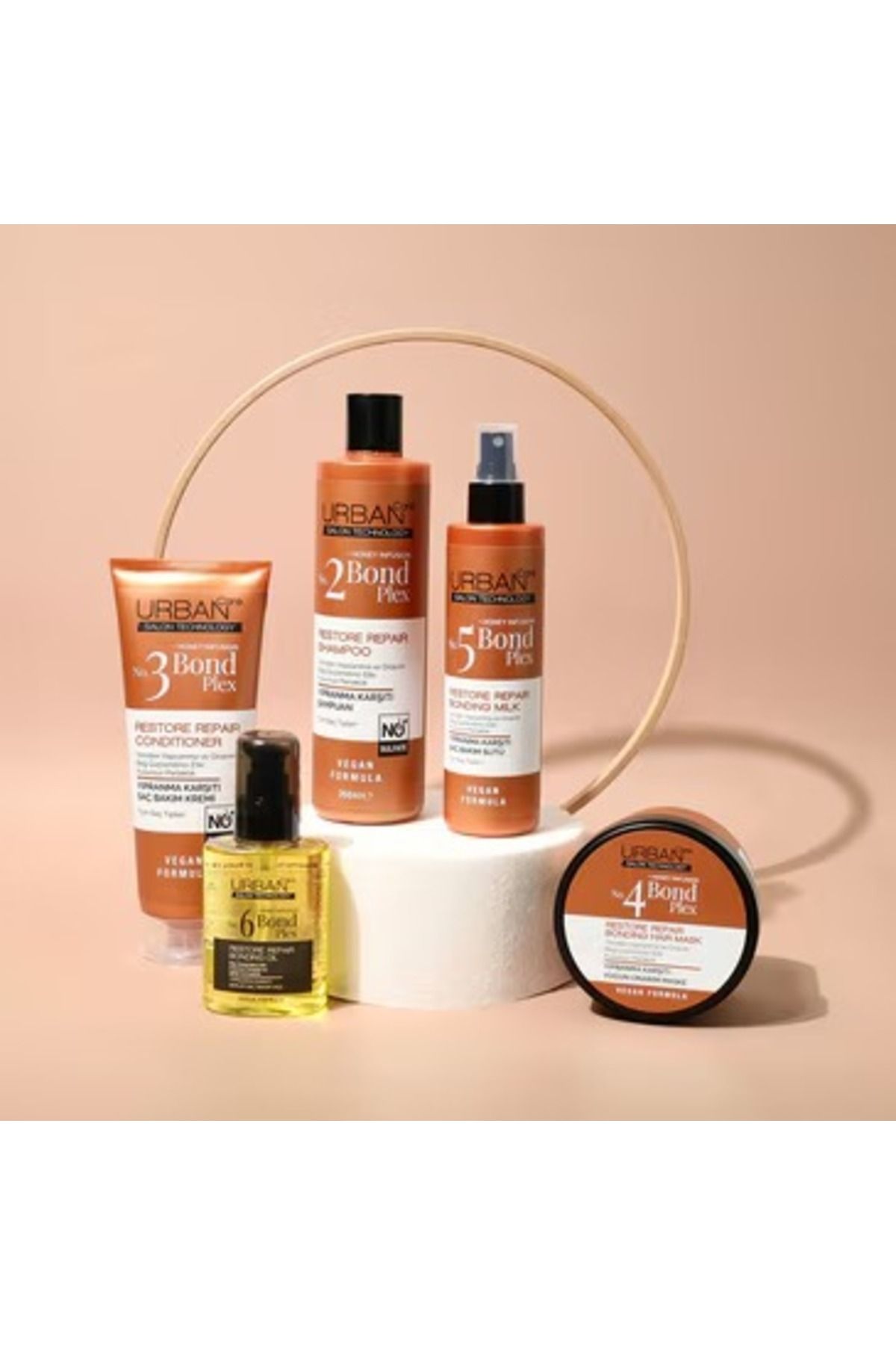 Urban Care محصول مراقبت از مو شماره ۵ با میلک ضد شکننده و پلکس ضد شکننده ۲۰۰ میلی لیتر