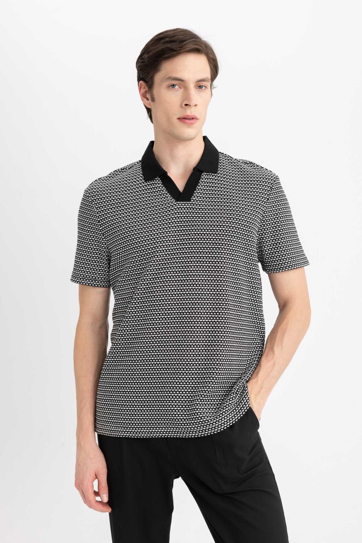 پولوشرت مردانه دفاکتو | B6548AX24SP Defacto - Image 3