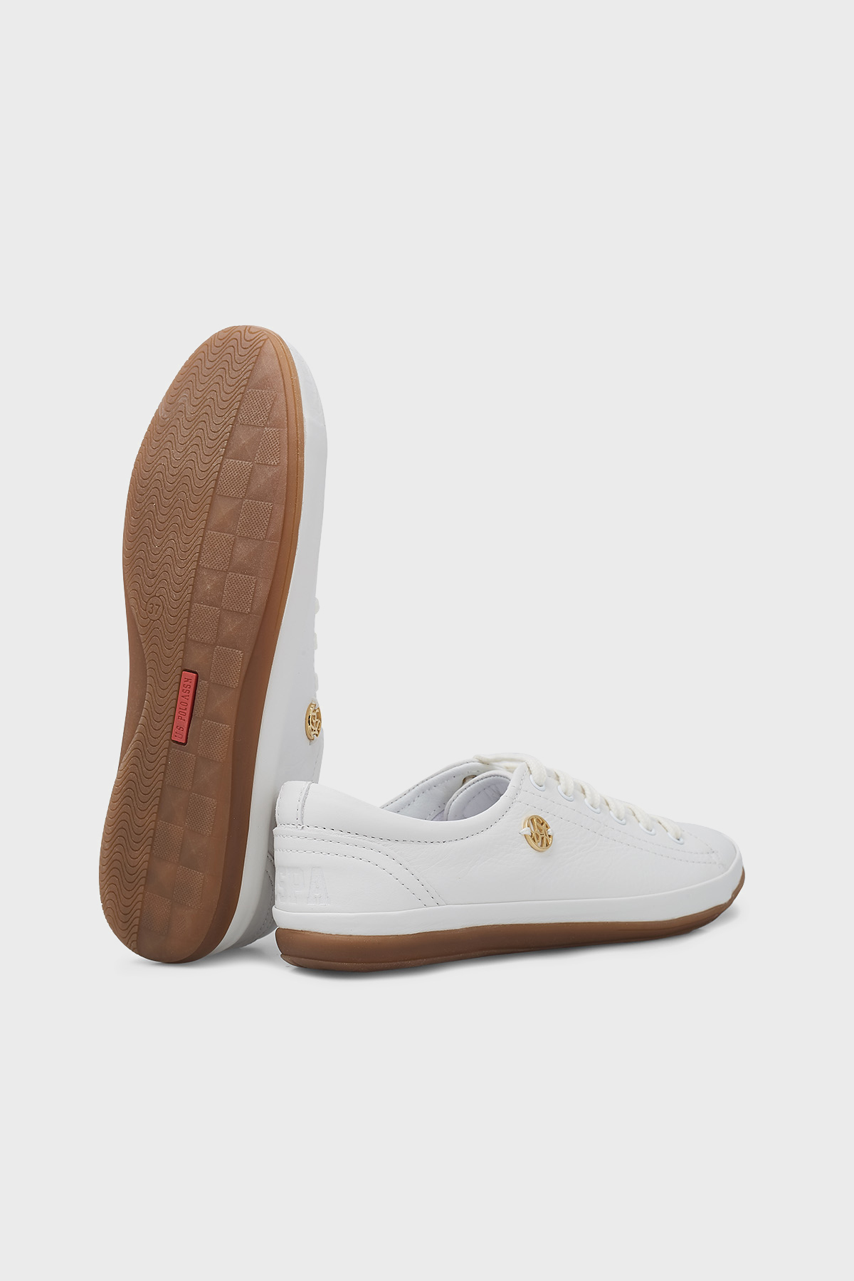 کفش U.S. Polo Assn. یو اس پولو کفش چرم طبیعی ایالات متحده SHOES JOJO 4FX اورجینال - تصویر 4