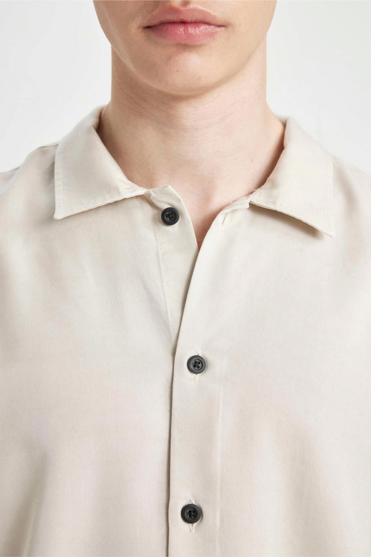 پیراهن مردانه دفاکتو | C7394AX24SM Defacto - Image 5