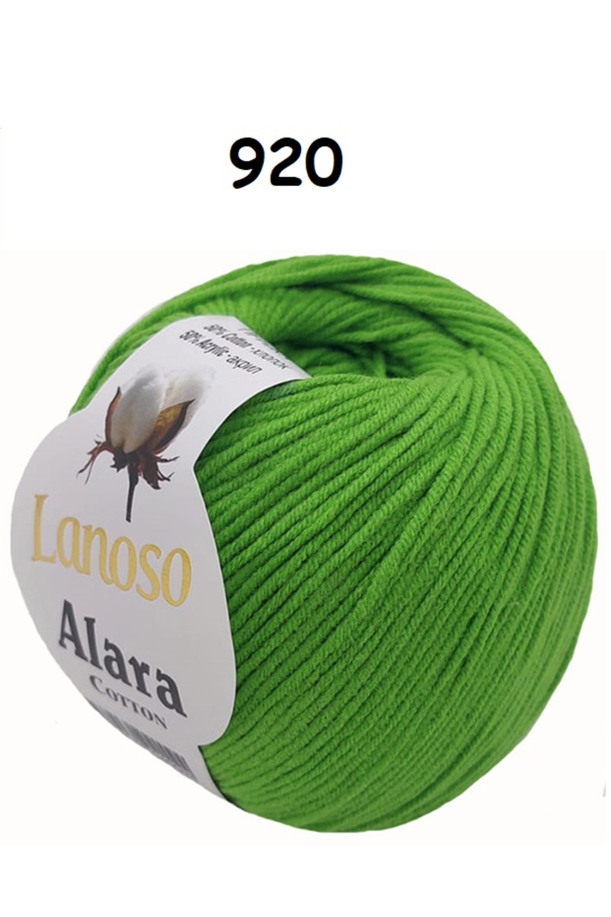 Lanoso Alara Punch & Amigurami Rope (50GR) - Color: 920