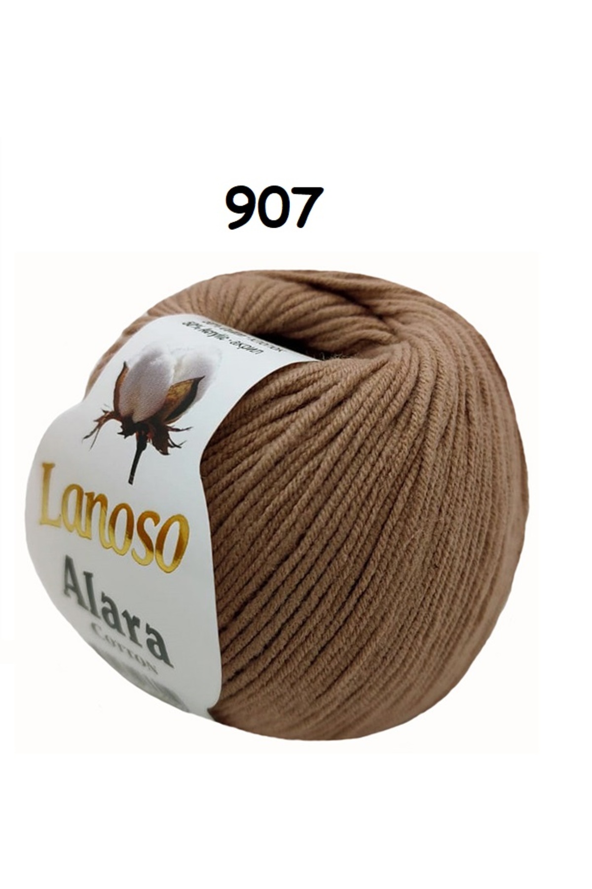 Lanoso Alara Punch & Amigurami Rope (50GR) - Color: 907