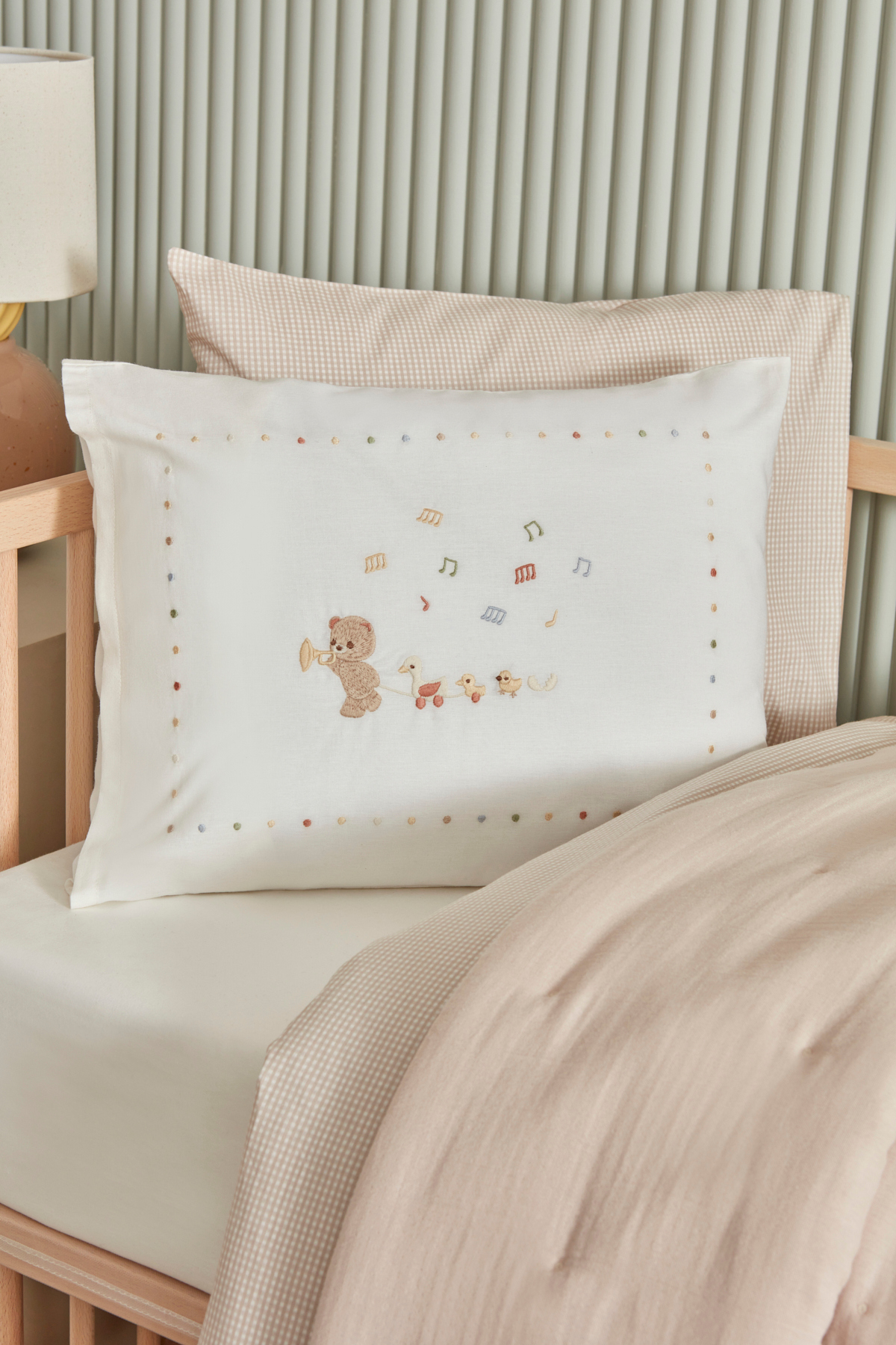 Karaca Home Bebek Eloise  Müslin Comfort Set Bej fotoğrafı 3 (önizleme)