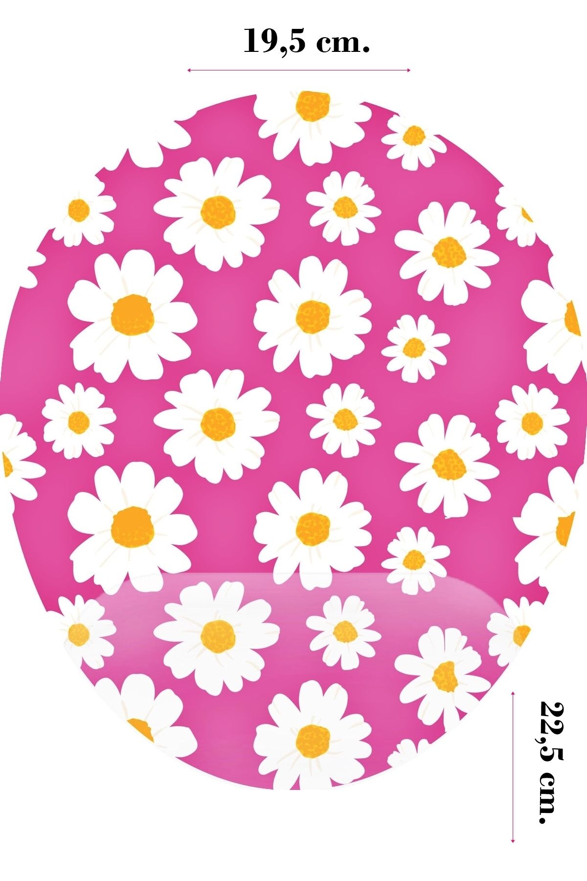 Boldy-Mouse Pad with Wrist Support Non-Slip Mouse Pad Mouse Pad Daisy Mouse Pad Oval Mouse Pad Mousepad 2