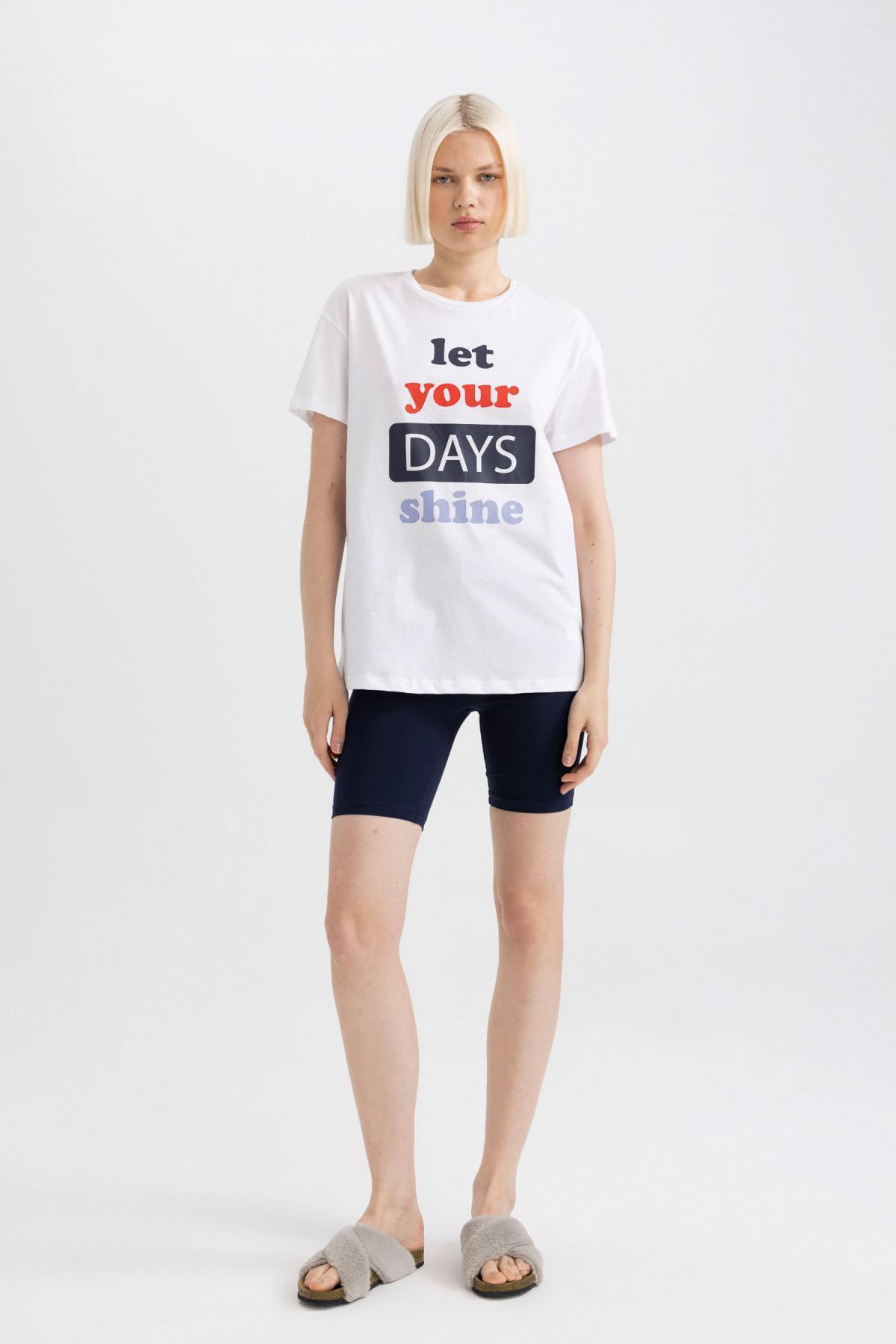 ست پیژامه زنانه دفاکتو | C1738AX24SM Defacto - Image 2