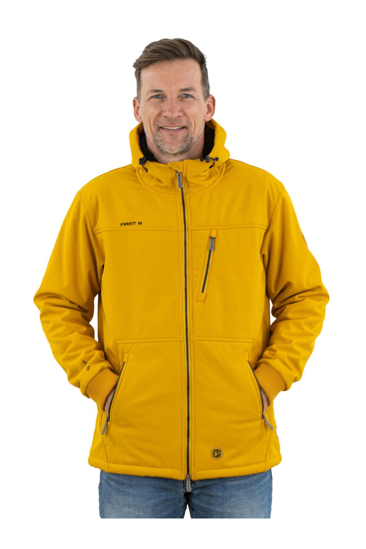 First B-Softshelljacke "albero", Funktionsjacke Mit Fleecefutter Wasserdicht, Winddicht 1