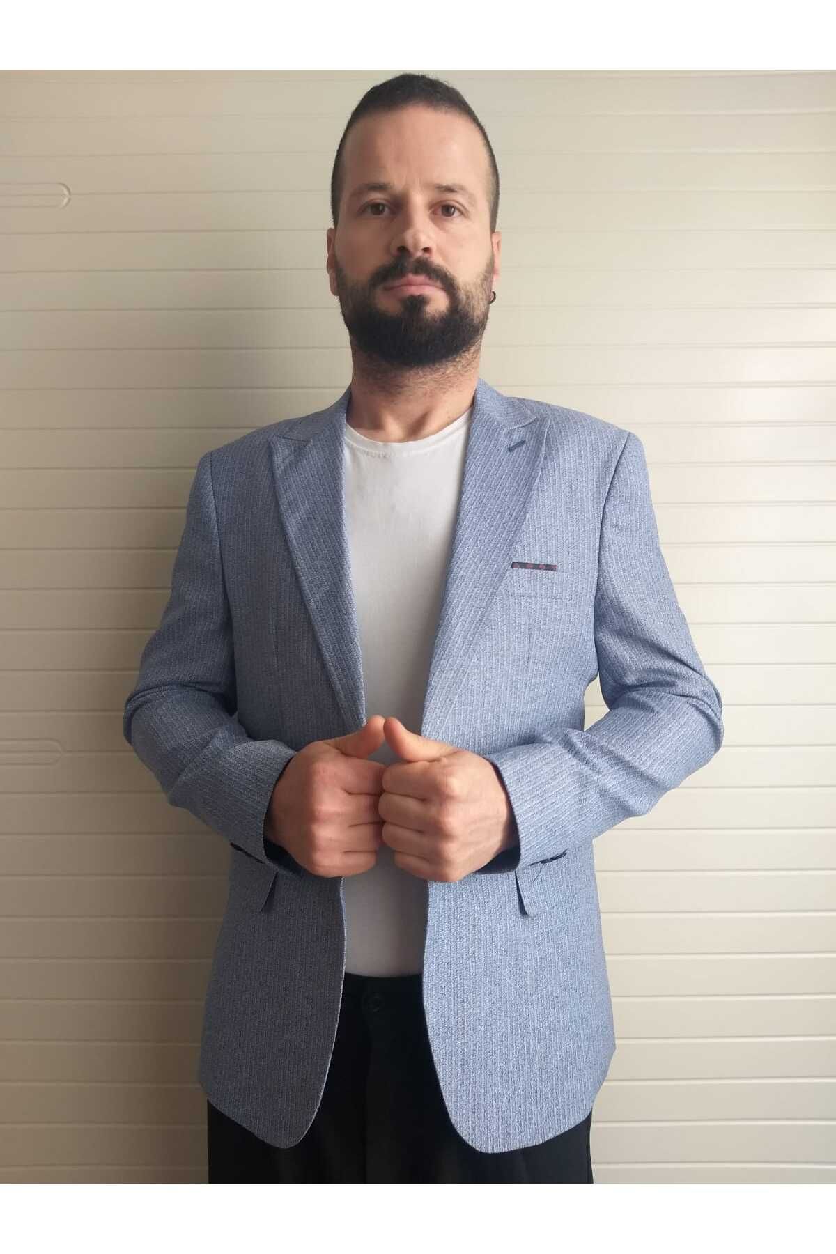 veste blazer italienne stil slim fit technologie 6 costumes drop conbin