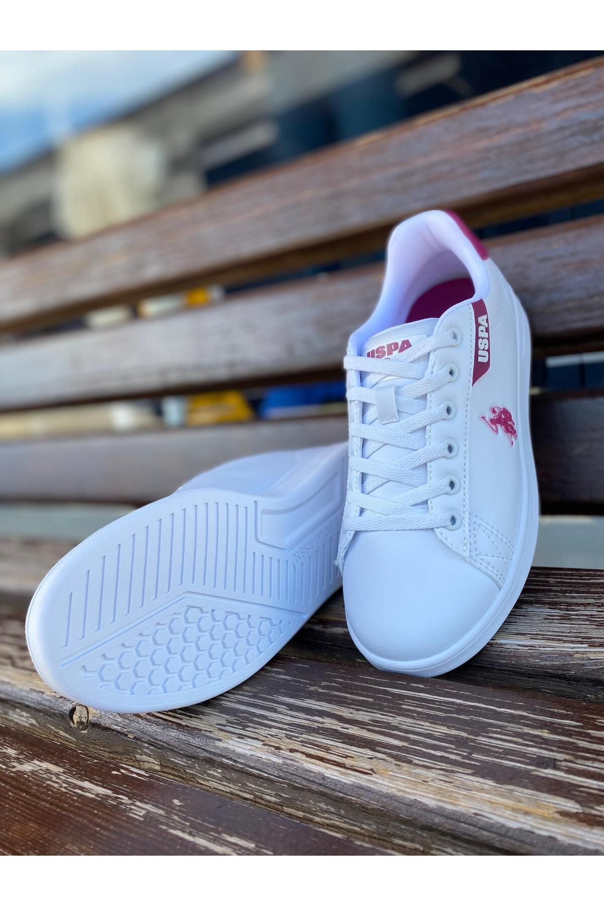 اسنیکر سفید مردانه و زنانه ایالات متحده اورجینال U.S. Polo Assn.